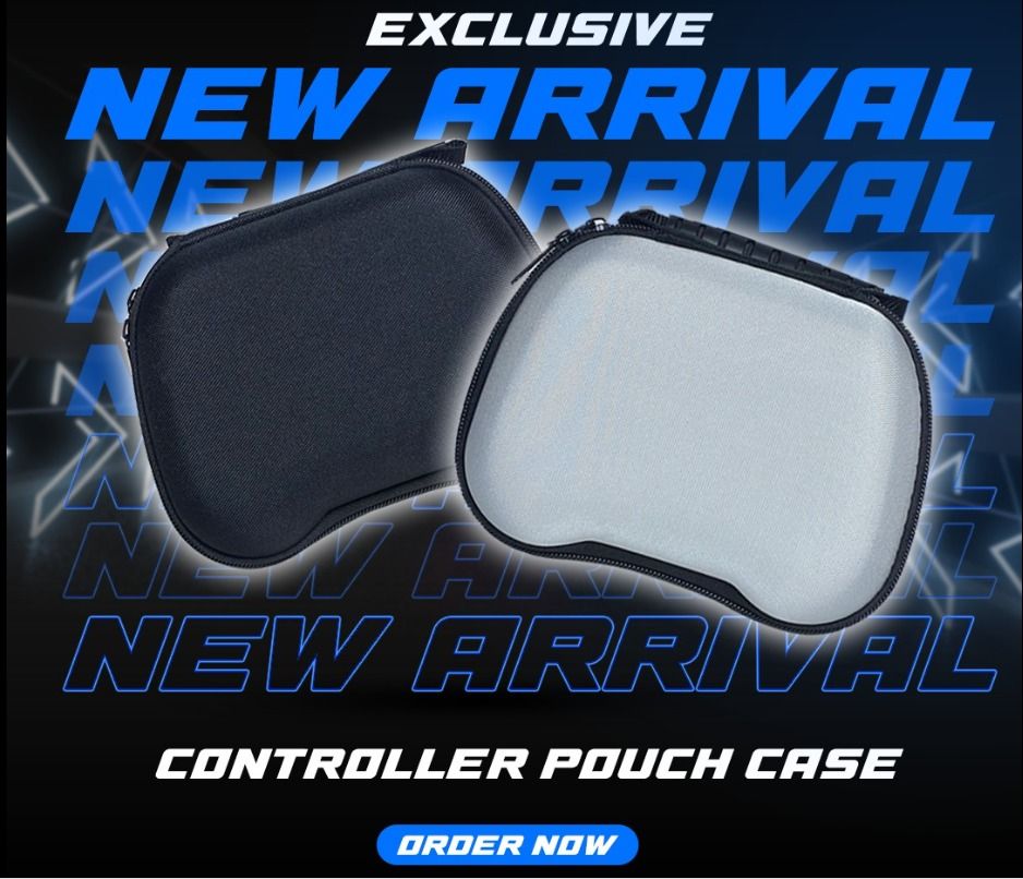 Controller Pouch Protective Case Dust Shockproof Hard Travel Storage Bag (Category: Cases & Covers) located in Manila. Submitted by gigaware (Listing ID 1298346881, Image 1). Description: (SPECIFICATIONS) Compatibility: For Gaming Controllers (as shown in the sample picture) and items Interior Storage size: 16x6x13 Material: EVA + PU (Shockproof, dustproof, and waterproof) Internal soft cotton fabric Color: Black/White Easy to carry Outdoor Easy 