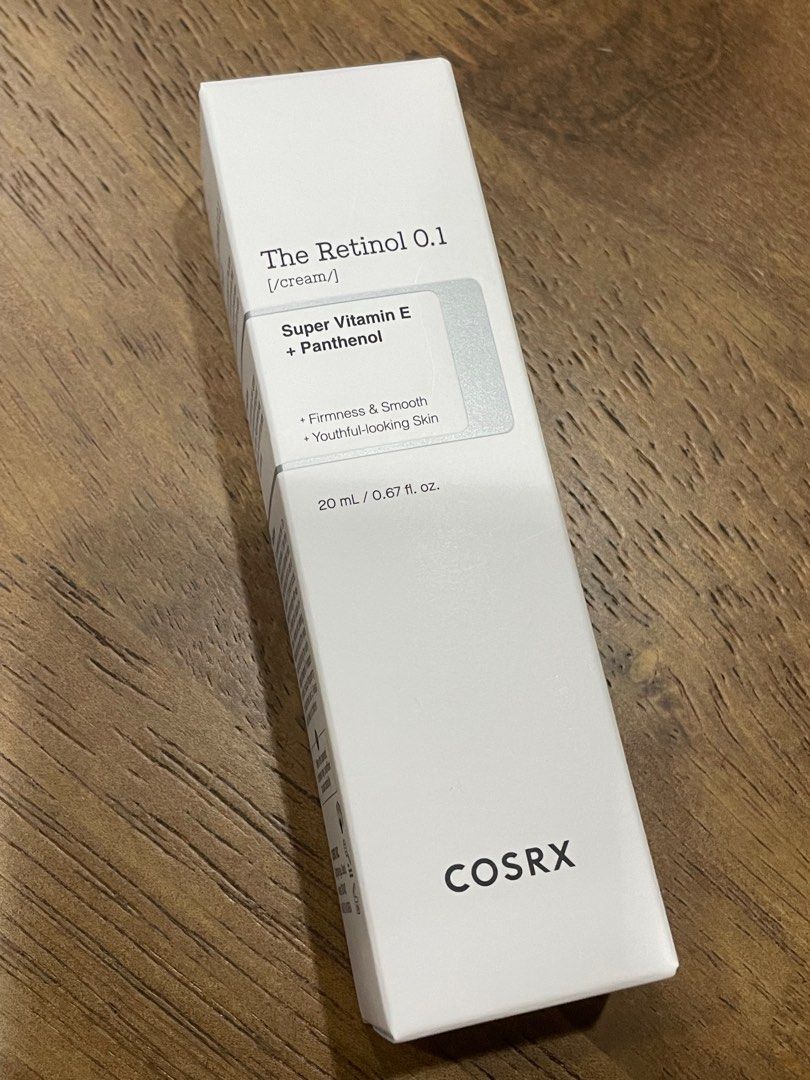 COSRX The Retinol 0.1 cream (Category: Face Care) located in Quezon City. Submitted by halfsteamedbun (Listing ID 1298329726, Image 1). Description: Brand new.