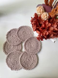 Crochet Coaster Set (6pcs)
