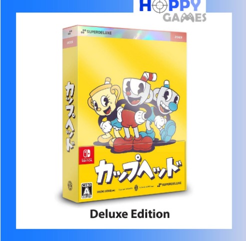 Cuphead Nintendo Switch Cup Head [JPN cover] PT2717, Video Gaming