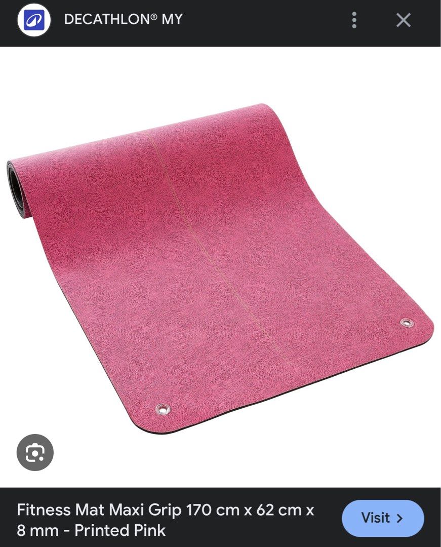 Decathlon fitness mat best sale