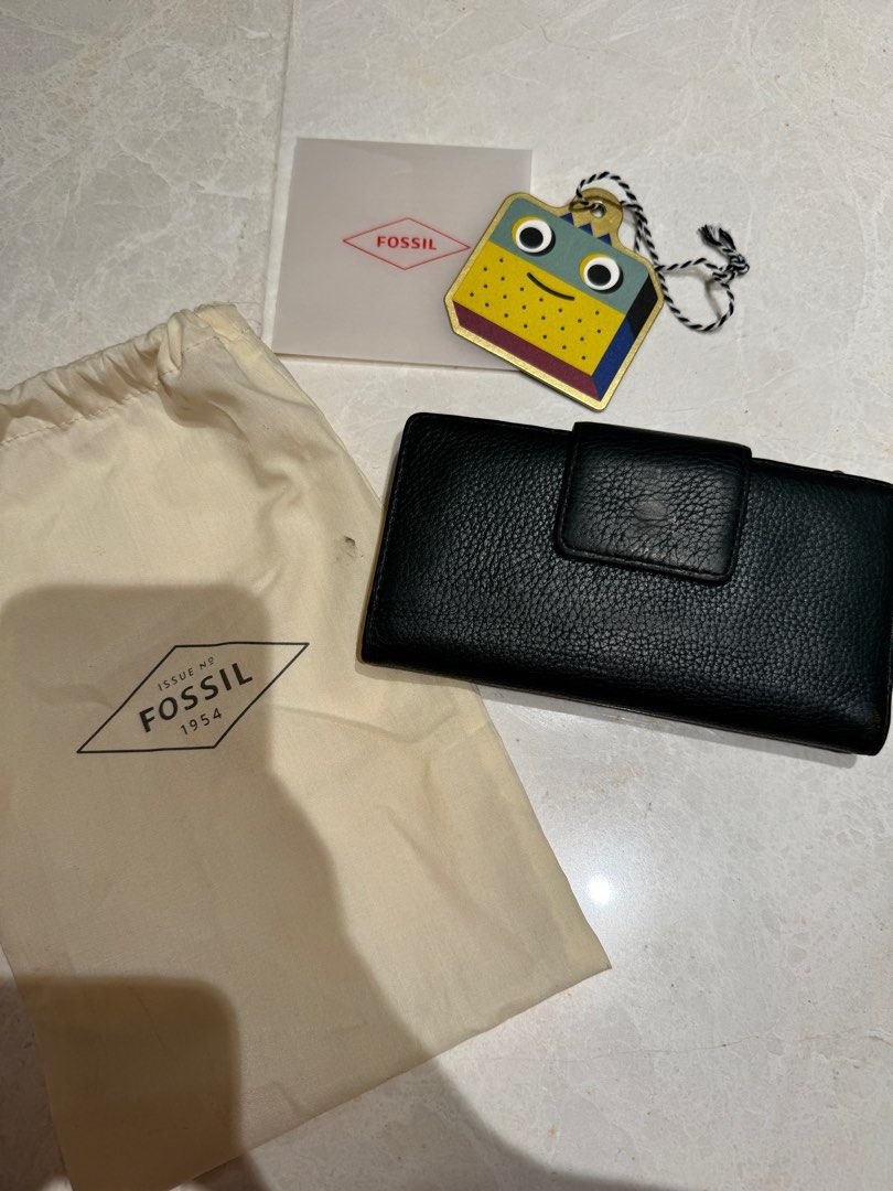 Dompet Fossil Wallet Fosil Original, Barang Mewah, Tas Dompet di
