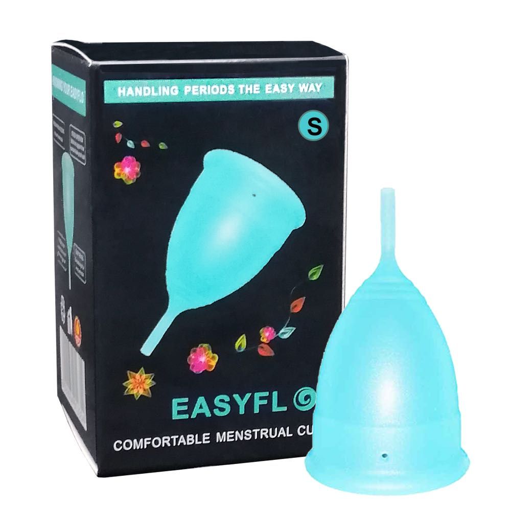 EasyFlo menstrual cup Icy 5pcs (Category: Sanitary Hygiene) located in Manila. Submitted by chabachaba (Listing ID 1298302469, Image 3). Description: From the best-selling EasyFlo Brand comes a new shade- ICY BLUE ⭐️⭐️⭐️⭐️⭐️ BEAUTYMNL Wellness Editors’ Picks 2019 What is EasyFlo Menstrual Cup? In a nutshell, a menstrual cup is a reusable silicone cup inserted in the vagina during menstruation to collect menstrual blood. Cool Facts: EasyFlo menstr