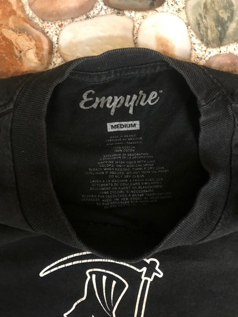 Empyre shirt (Category: Tshirts & Polo Shirts ) located in Antipolo. Submitted by stored_stuff (Listing ID 1298326570, Image 3). Description: dimes 19x26 almost new color rate 9/10.