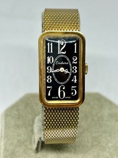 ENDURA Tank Rose Gold(gp) “Frank Muller” Vintage Preloved Watch