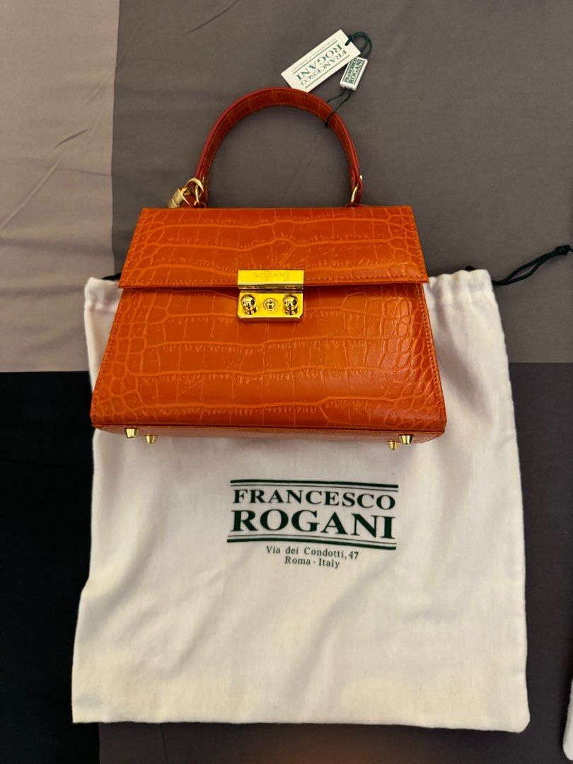 francesco rogani 意大利製造 皮袋 （全新）