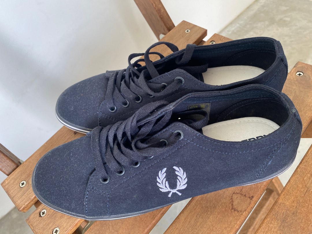 Fred perry canvas shoes sale online