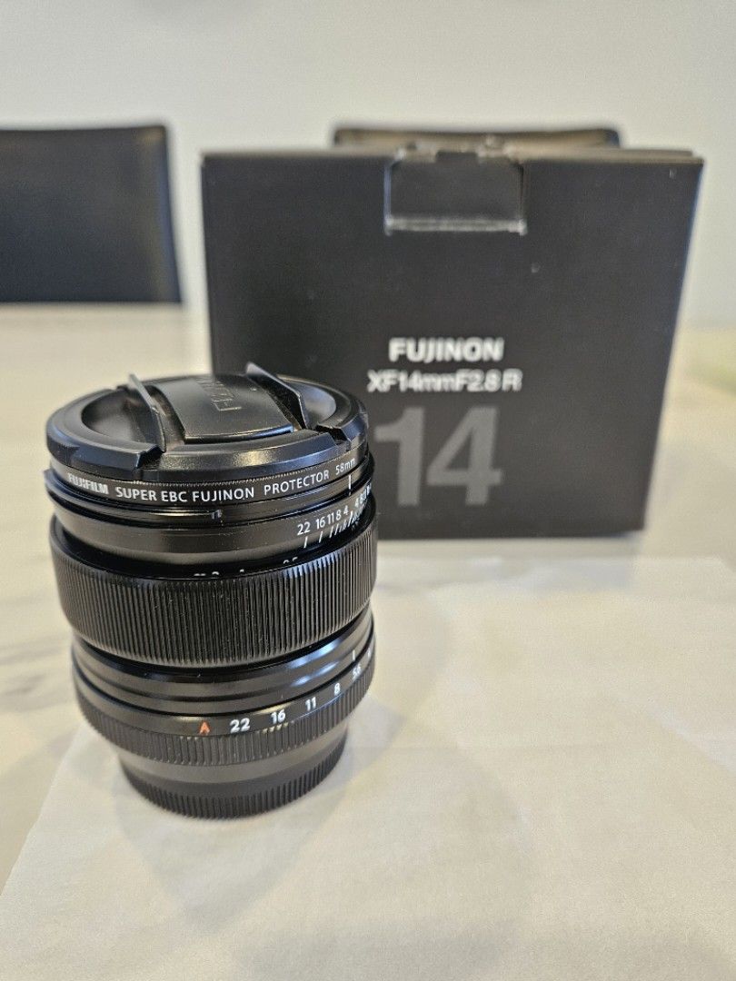 Fujinon XF14mm F2.8R + Fujinon Lens Filter, Photography, Lens ...