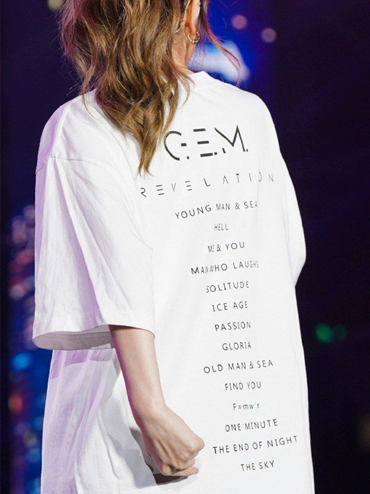 G.E.M. 邓紫棋 鄧紫棋 Merchandises T-Shirt (Unofficial) on Carousell