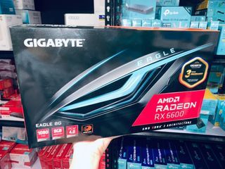 Gigabyte AMD Radeon RX 6600 Eagle 8GB GDDR6 Graphics Card GV-R66EAGLE-8GD