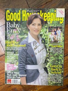 Good Housekeeping - Vintage Family & Home Magazine Philippines - June 2007 - Carmina Villaroel -Used