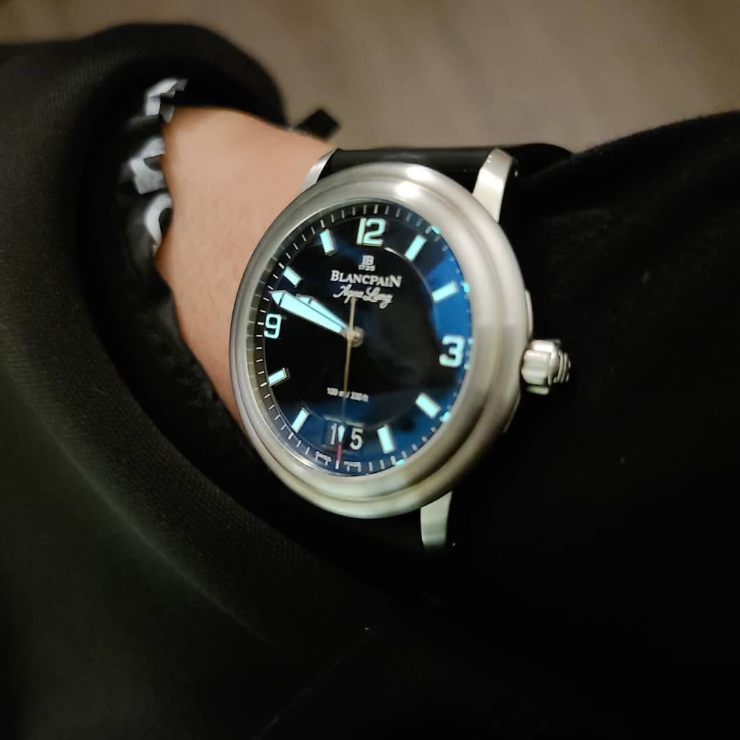 Blancpain aqualung putin clearance