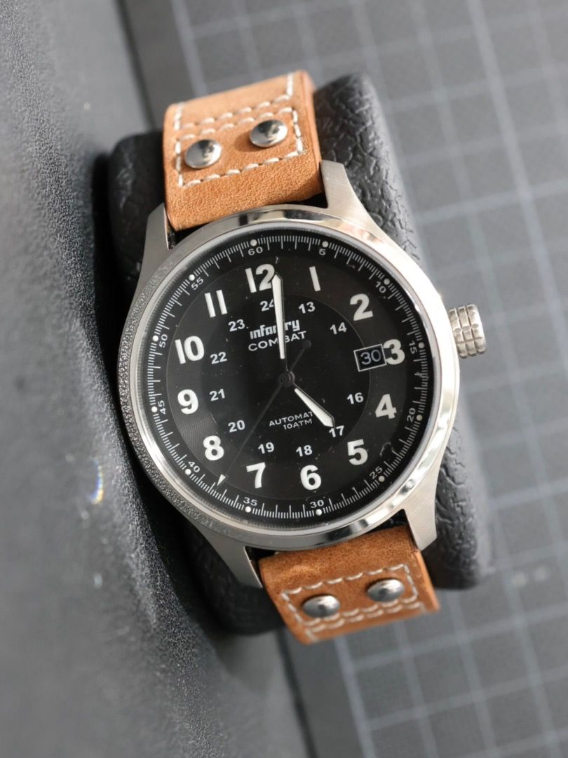 Infantry Combat Automatic Watch 自動手錶, 男裝, 手錶及配件, 手錶 - Carousell