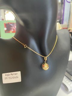 Japan k18 yellow gold Necklace