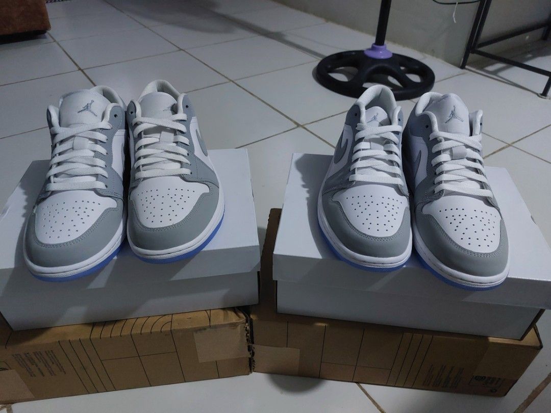 Jordan 1 Low "Wolf grey" (Category: Sneakers) located in Mariveles. Submitted by mcvon (Listing ID 1298387853, Image 3). Description: for sale!!! jordan 1 low "Wolf grey" sz.8W, Sz.8M, Sz.8.5M.