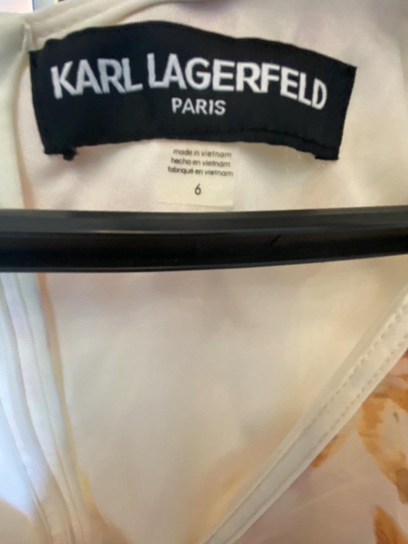 Karl Lagerfeld Dress (Category: Dresses) located in Quezon City. Submitted by dveee (Listing ID 1298381310, Image 3). Description: Karl Lagerfeld Long Floral Dress Sleeveless Vey Nice Flowy dress Size 6 No more low ballers Price fixed Check all pictures Brand new with Tag.