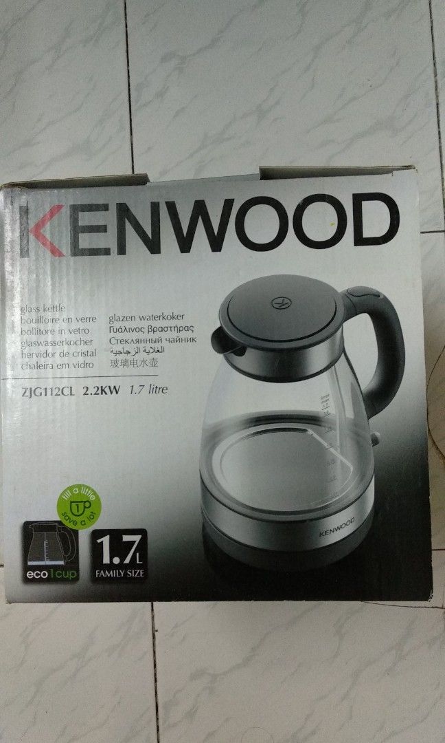 KENWOOD ZJG801CL Glass Kettle
