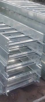 laddertype perforated rungs HDG powdercoated hot dip galvanized cable ...