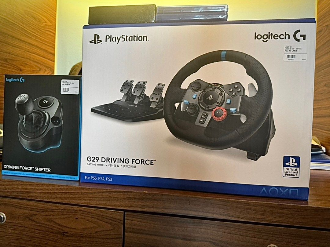 Logitech G29 Racing Wheel, Pedal & Shifter (PS4, PS5, Xbox & PC), Video