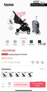 Looping Squizz 3 Pink Stroller