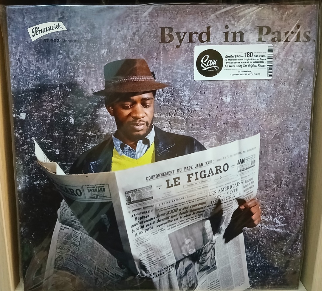Lp Vinly Jazz Donald Byrd Quintet Byrd in Paris, Hobbies & Toys 