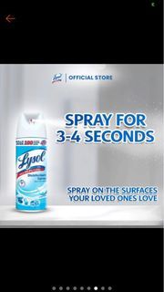 Lysol Disinfectant spray 340g Crisp Linen