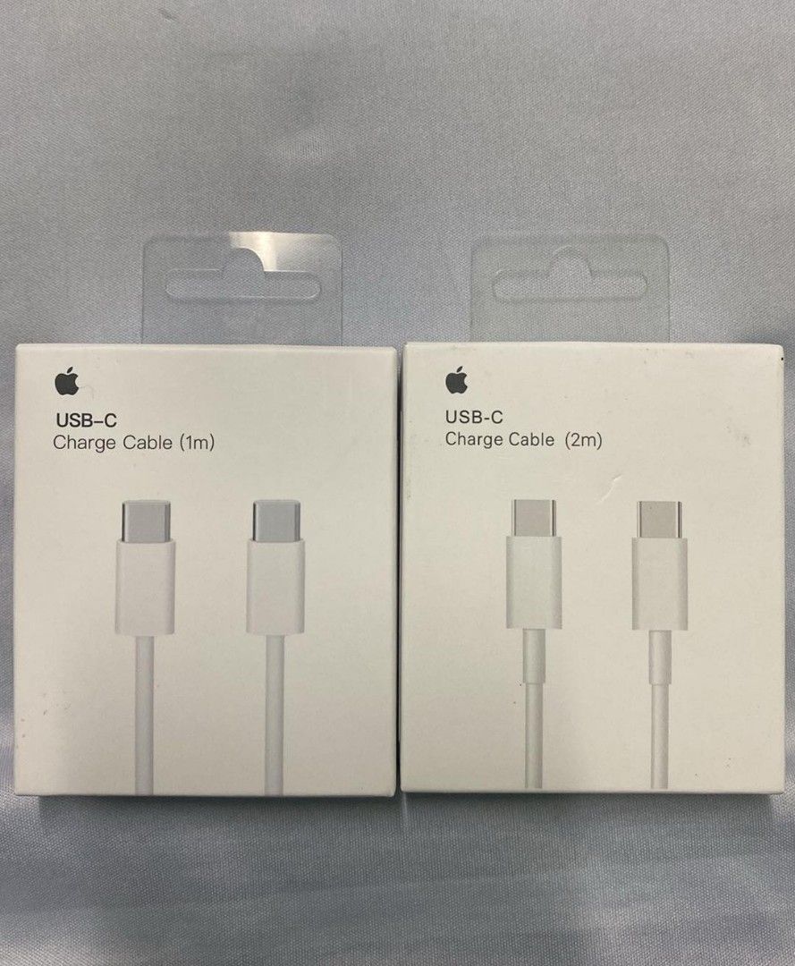 MACBOOK/IPAD CHARGER CABLE 1M TYPE C TO TYPE C (Category: Chargers & Cables) located in Manila. Submitted by milasgadgetph (Listing ID 1298422180, Image 1). Description: .