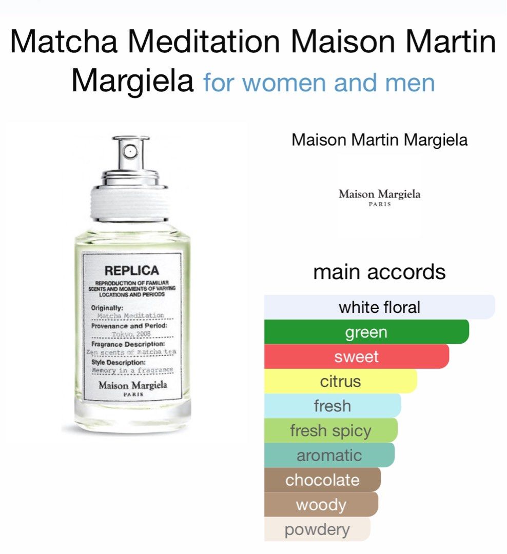 Martin Margiela Replica Matcha Maison Margiela Matcha Meditation