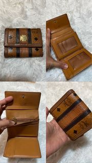 MCM trifold wallet