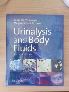 Medtech Book: Urinalysis and Body Fluids 7th edition