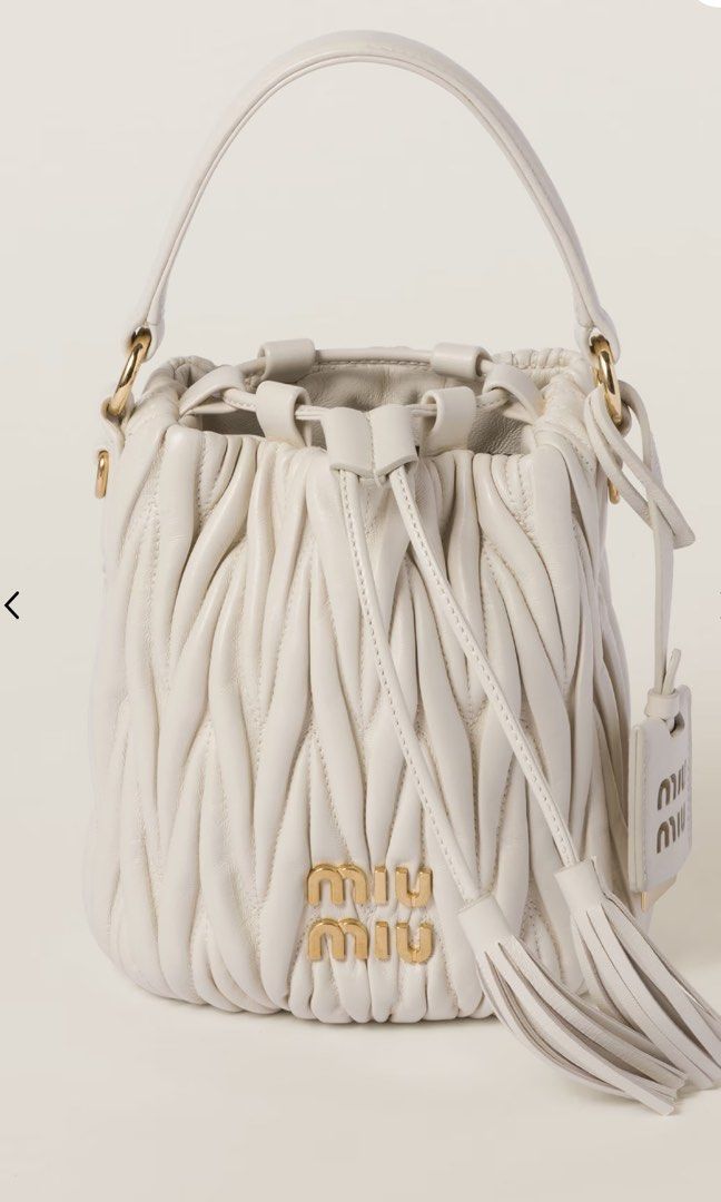 Miu miu bucket bag best sale