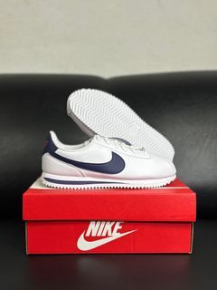 Nike Cortez Gs white Navy