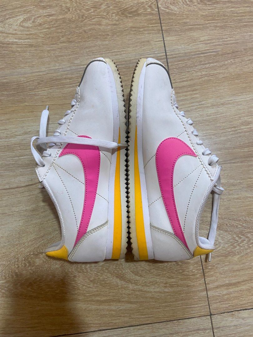 Nike Cortez Yellow Pink