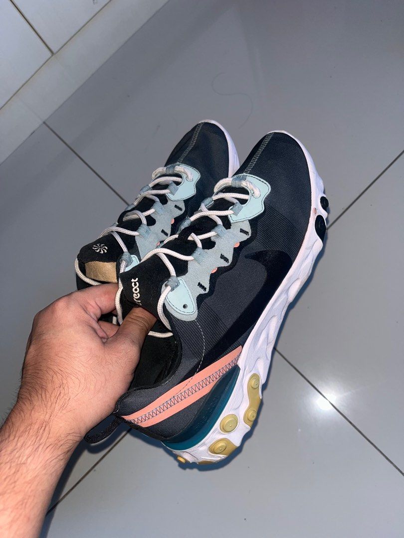 Nike react element 55 Ocean Cube Men s Fashion Footwear Sneakers on Carousell