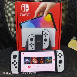 Nintendo Switch Oled With Digital Games Good as new