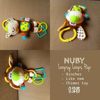 NUBY Loopsy Loops Pup Baby Toy