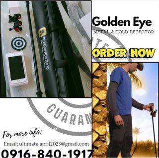 ON-HAND 3D IMAGING 30 METERS DEPTH GOLDEN-EYE PLUS SCANNER GOLD DETECTOR WITH FREE IPHONE