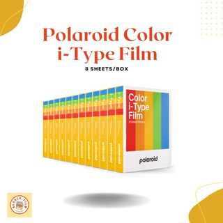 ‼️RUSH SALE‼️Original Polaroid Color i-Type Film (8 Instant Films)