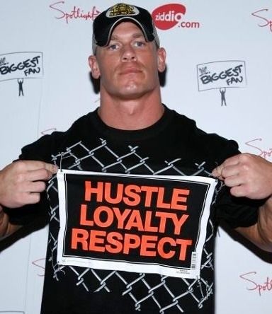 John cena t shirt hustle loyalty respect cheap