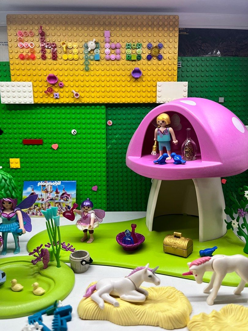 Playmobil Faities with Toadstool House Hobbies Toys Toys Games on Carousell