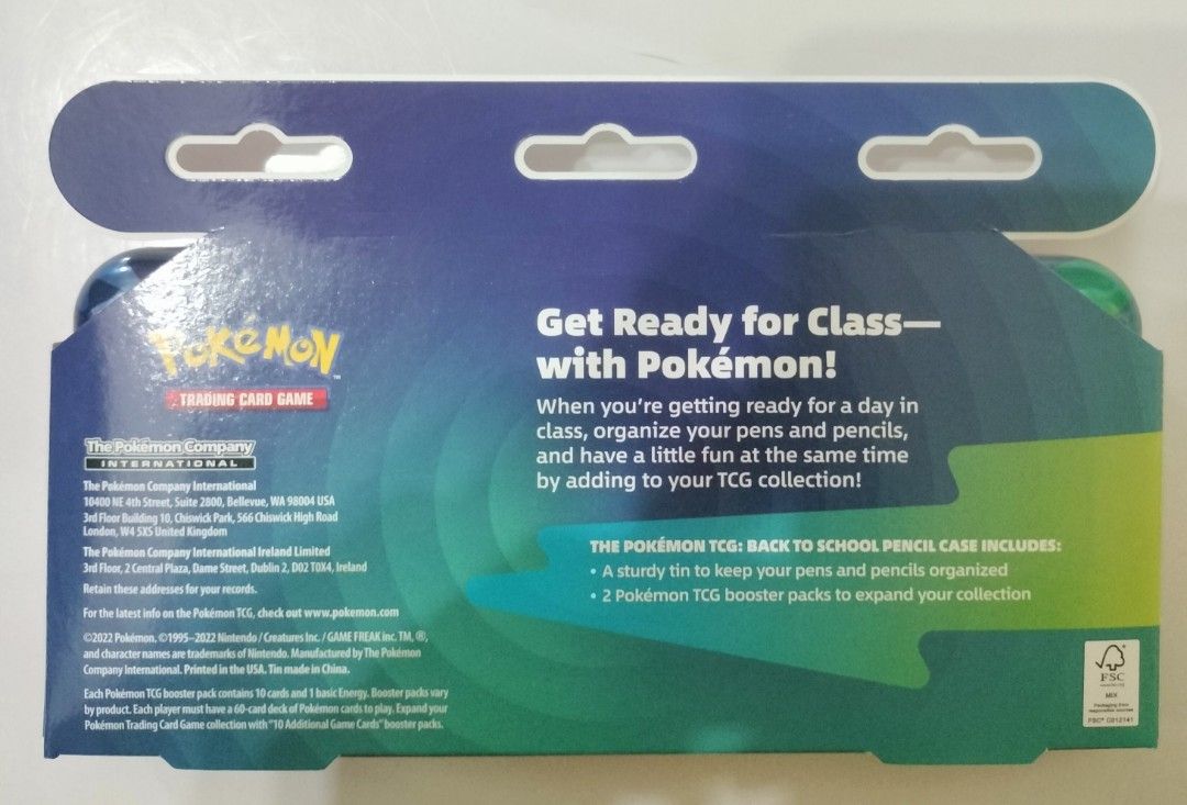 pokemon card game starter pack Amazon.com: Pokémon - Trading Card Game: Back to School Pencil Case