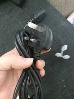 Superer 1.2M UK Power Cable, BS1363 To IEC C13 3 Pin Power Cord,Short Kettle Lead Compatible With LG, Dell, Panasonic TVs & Monitors, PC, Computer