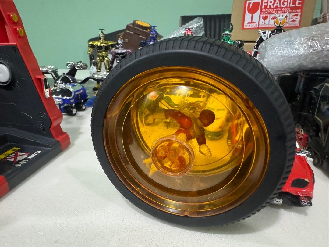 Power Rangers Zeo Chouriki Sentai Ohranger Giant Roller Defender Wheels ...