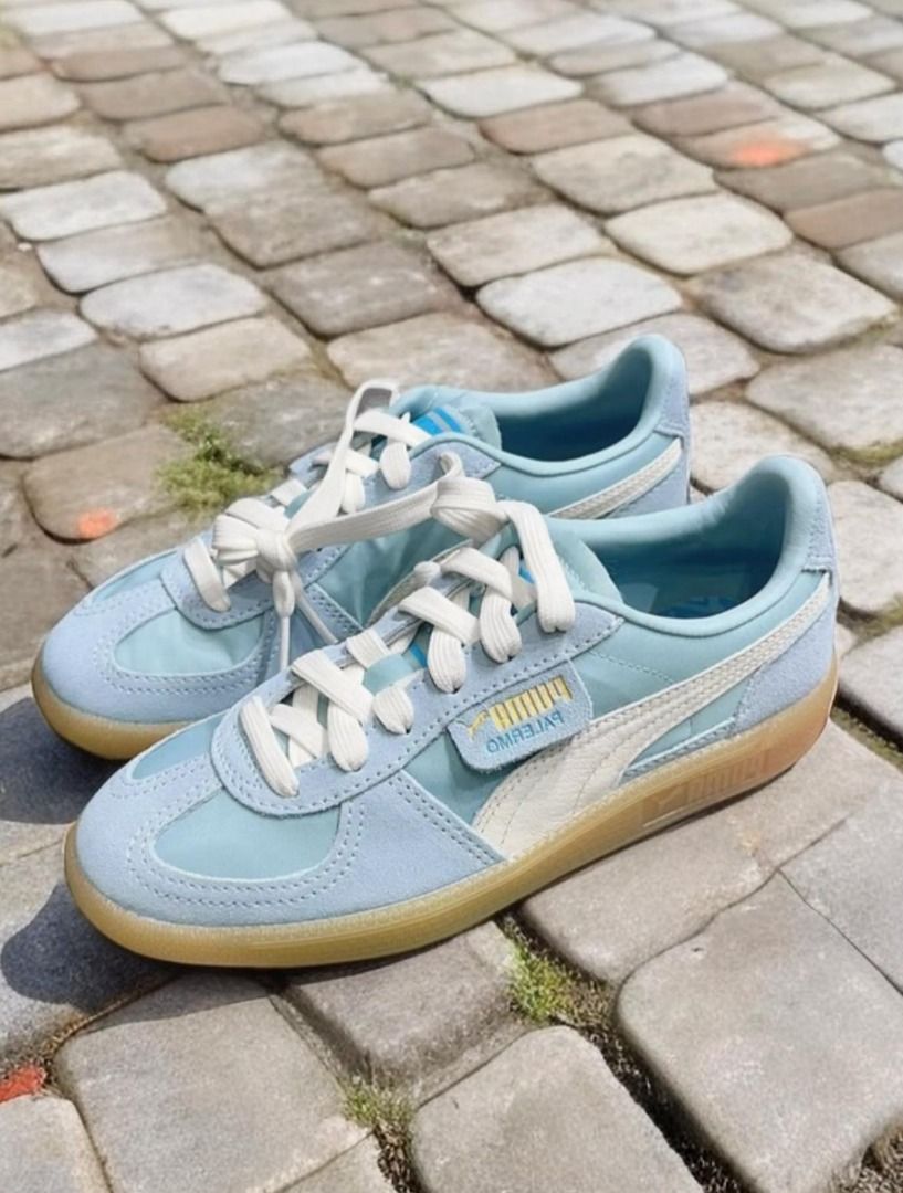Light blue pumas shoes new arrivals