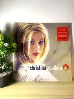 ORANGE VINYL/SEALED: CHRISTINA AGUILERA- SELF TITLED DEBUT ALBUM LIMITED EDITION URBAN OUTFITTERS EXCLUSIVE ORANGE COLORED VINYL (LP PLAKA NOT CD)