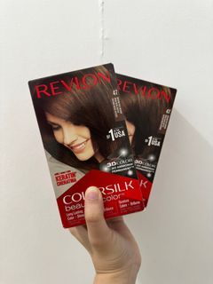 Take All Revlon Colorsilk with Keratin Hair Color #47 Medium Rich Brown