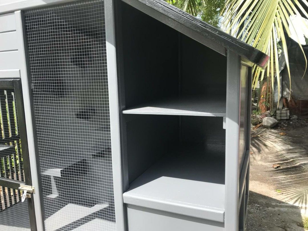 Cat Bungalow / Rumah kucing / Sangkar kucing / Cat Cage, Pet Supplies