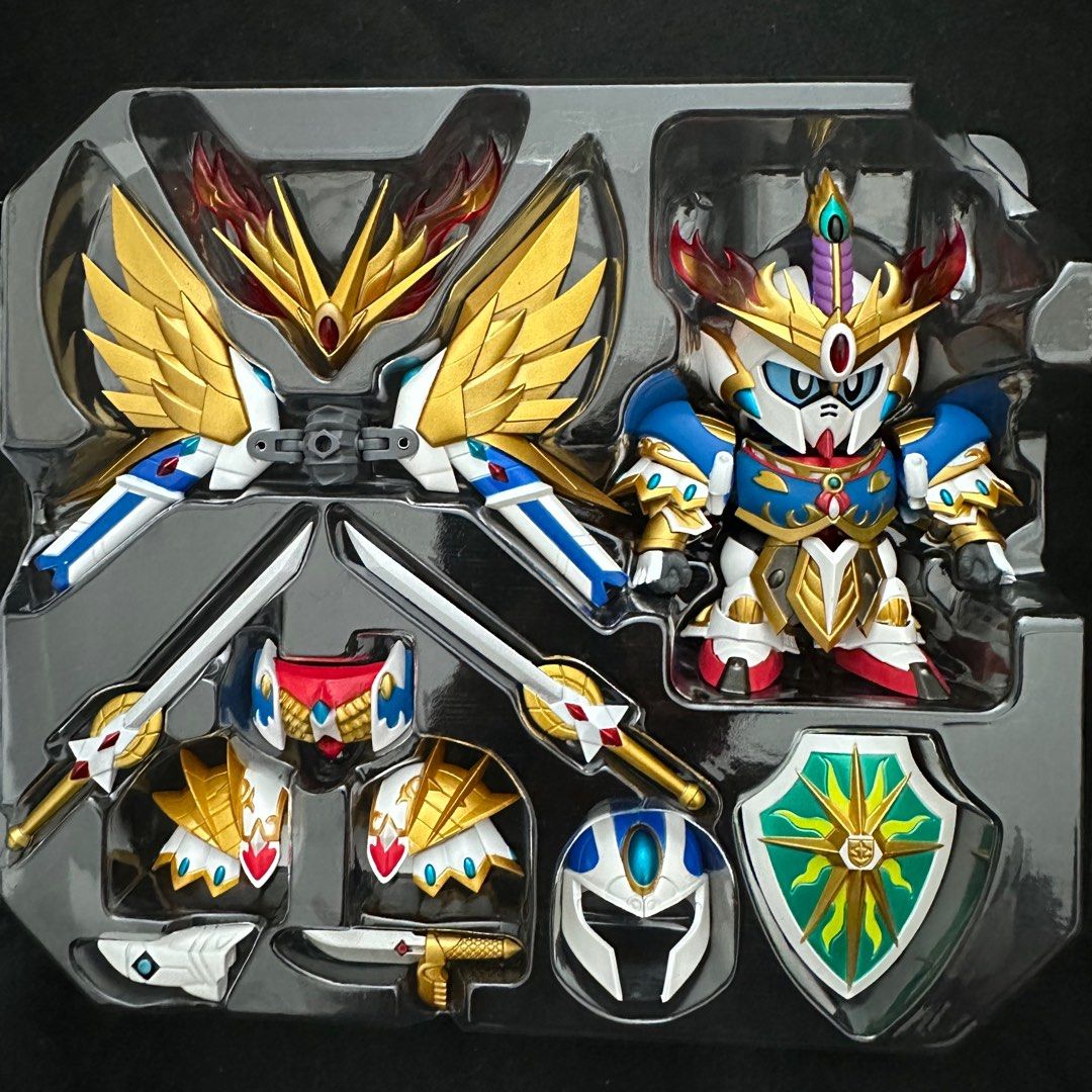 日版🇯🇵中古SDX 剣士灼熱騎士高達F91 Burning Knight gundam SD 外傳