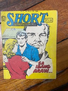 Short Stories Komiks - Philippines Vintage Magasin Komiks Marso 29, 1988 - Preloved Magazine Comics