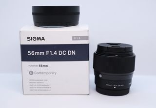 Sigma 56mm F1.4 Fuji X mount lens